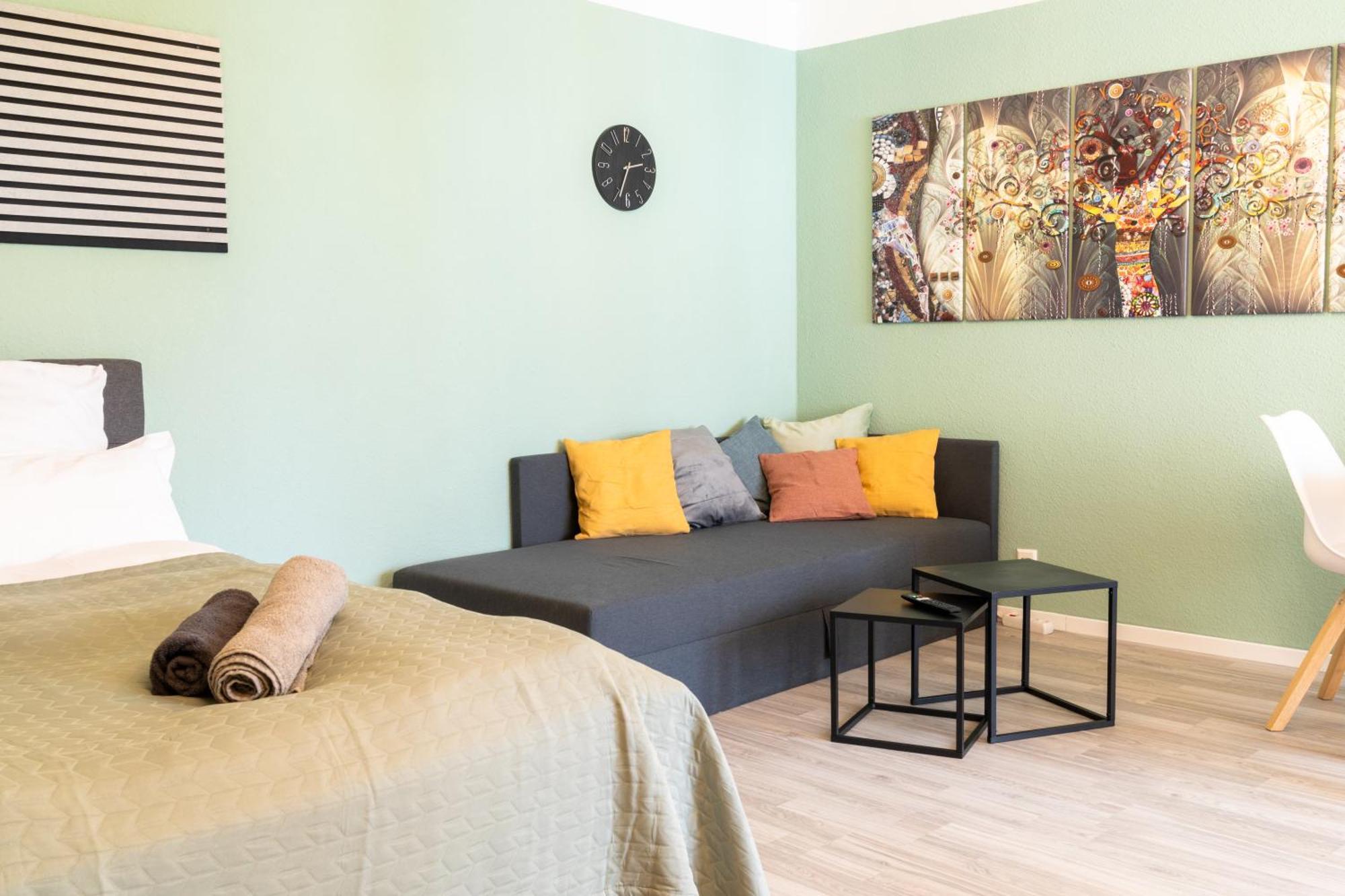 Home Shanti - Studio, Suedvorstadt, Balkon, Tv Leipzig Eksteriør billede